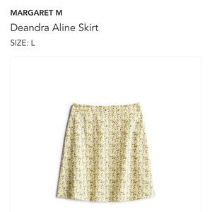 NWT Margaret M A-Line Skirt